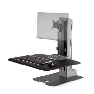 Winston Sit-Stand Desk single monitor setup