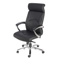Madison Office Chair, with headrest front left view