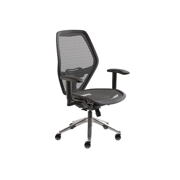 Net office chair front right view