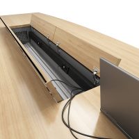 Mesa Conference Table Wire Trough