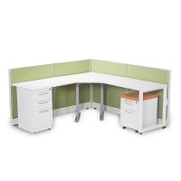 HiLow all pupose Sit-stand Desk L-shape variant