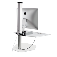 Winston Apple iMac Sit-stand Desk back view