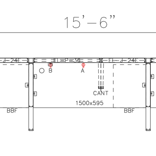 5'x3'x53" Run of 3 - Image 2