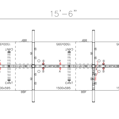 5'x3'x53" Pack of 6 - Image 2