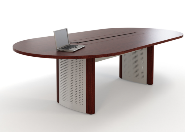 Round Powered Conference Table