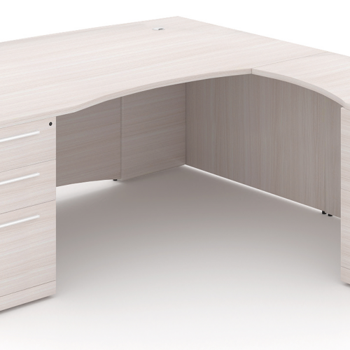 Large L-Shaped Corner Desk with Storage 72 inch x 78 inch - Image 6