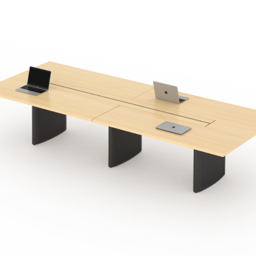 Rectangular Powered Conference Table - Image 2