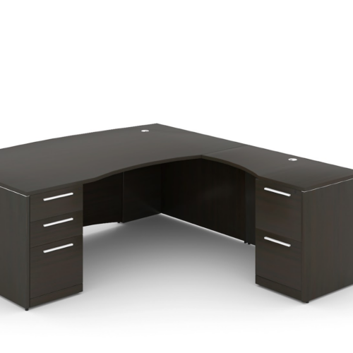 Large L-Shaped Corner Desk with Storage 72 inch x 78 inch - Image 5