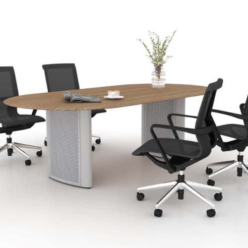 Round Powered Conference Table - Image 2