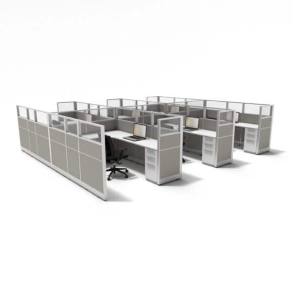 6'x8'x53" Pack of 6
