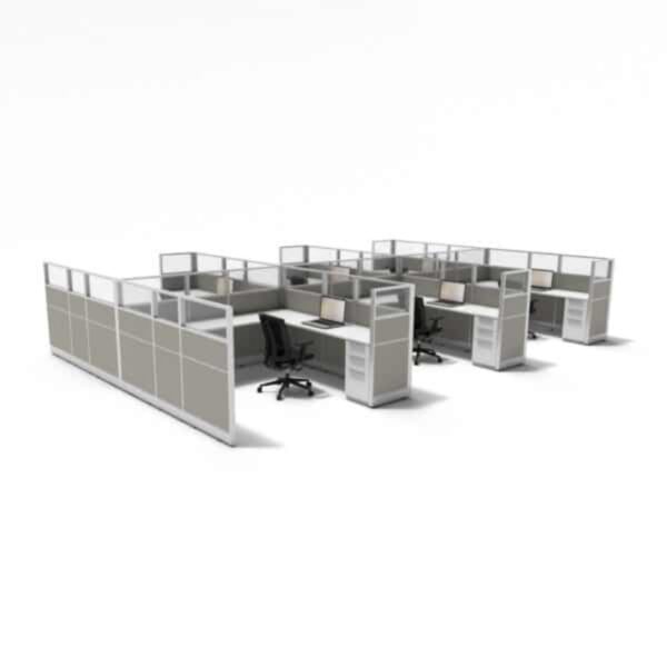 8'x8'x53" Pack of 6
