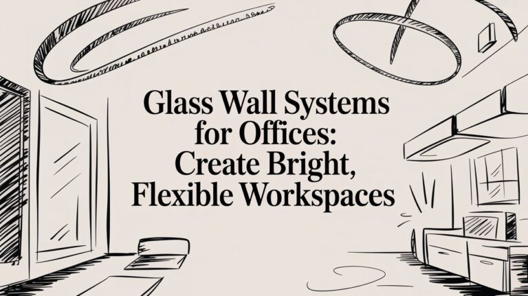 Glass Wall Systems for Offices: Create Bright, Flexible Workspaces