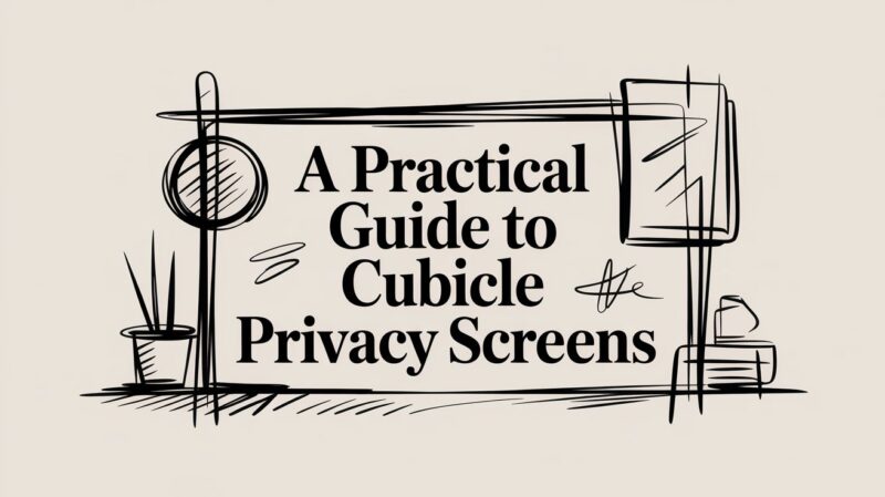 A Practical Guide to Cubicle Privacy Screens