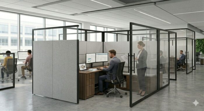 Custom Office Cubicles & Systems | Professional Space Planning ...