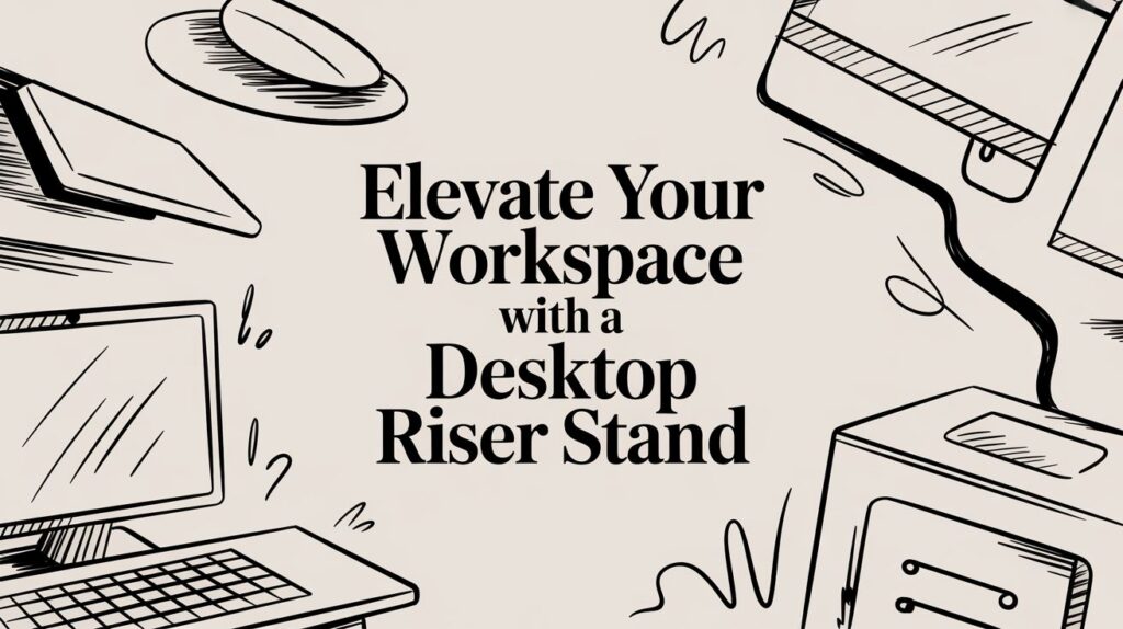 Elevate Your Workspace with a Desktop Riser Stand | Cubicle By Design