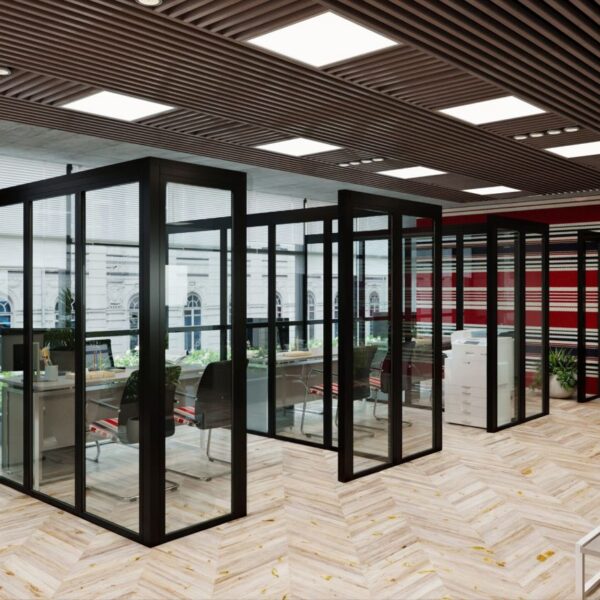 glass walls open glass walls open