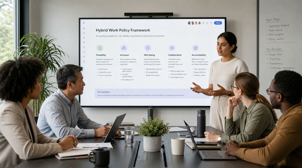 Crafting a Fair and Effective Hybrid Work Policy