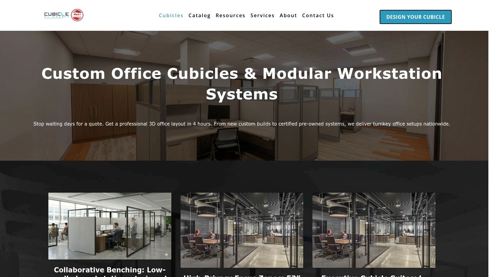 Screenshot from https://cubiclebydesign.com/custom-office-cubicles/